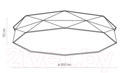 Потолочный светильник TK Lighting Kantoor 4225