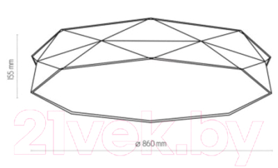 Потолочный светильник TK Lighting Kantoor 4223
