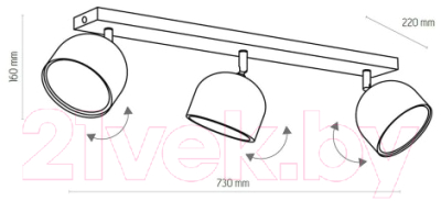 Люстра TK Lighting Altea 3421