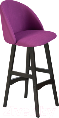 Стул барный Sheffilton SHT-ST35/S65 (ягодное варенье/венге) - фото