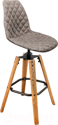 Стул барный Sheffilton SHT-ST29-C12/S93 (коричневый сахар/браш.коричневый/черный) - фото