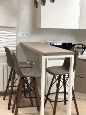 Стул барный Sheffilton SHT-ST29-C12/S80 (коричневый сахар/темный орех/черный муар)