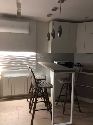 Стул барный Sheffilton SHT-ST29-C12/S80 (коричневый сахар/темный орех/черный муар)