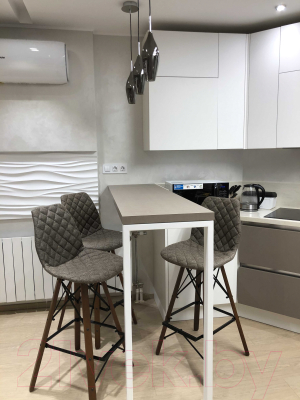 Стул барный Sheffilton SHT-ST29-C12/S80 (коричневый сахар/темный орех/черный муар)