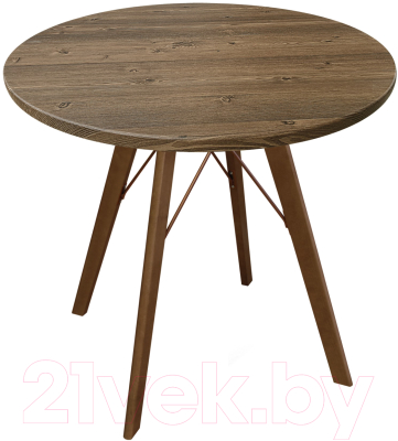 Обеденный стол Sheffilton SHT-TU9/70 МДФ (темный орех/орех светлый) - фото