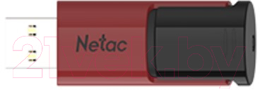 USB flash накопитель Netac USB Drive U182 Red USB3.0 32GB (NT03U182N-032G-30RE) - фото