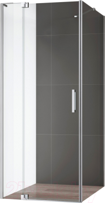 Душевой уголок Cezares SLIDER-AH-1-80-100/110-C-CR - фото