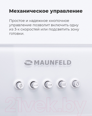 Вытяжка скрытая Maunfeld Trapeze 601GG