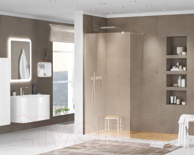Душевая стенка Cezares LIBERTA-L-1-80-BR-Cr