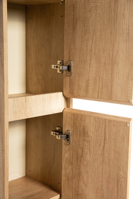 Шкаф-пенал для ванной BelBagno KRAFT-1600-2A-SC-RNN-R