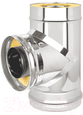 Тройник для дымохода Везувий 0.8мм д.115х200 - фото