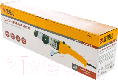 Паяльник для полипропиленовых труб Denzel DWP-800