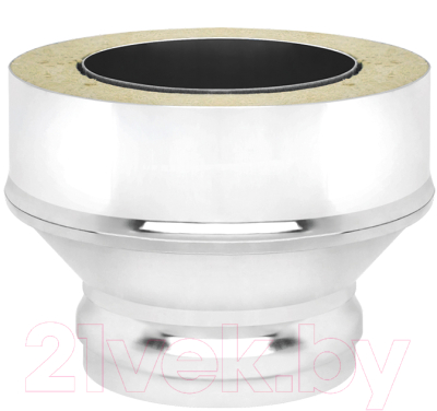 Переходник для дымохода Везувий 0.8мм д. 115х180 (ММ) - фото