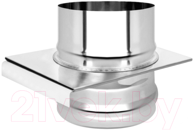 Шибер для дымохода Везувий 0.8мм д.115 (задвижной) - фото