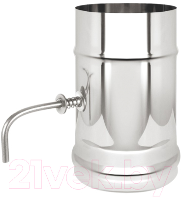 Шибер для дымохода Везувий Поворотный 0.8мм д.150 - фото