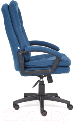 Кресло офисное Tetchair Comfort LT флок (синий)