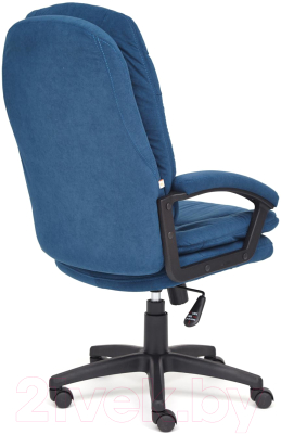 Кресло офисное Tetchair Comfort LT флок (синий)