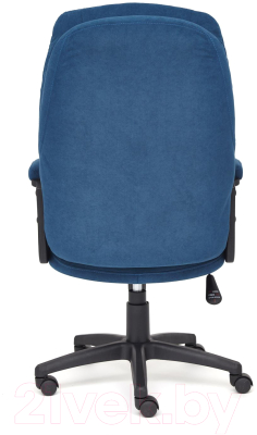 Кресло офисное Tetchair Comfort LT флок (синий)