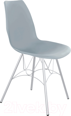 Стул Sheffilton SHT-ST29/S100 (серый RAL7040/хром лак) - фото