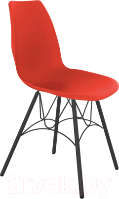 Стул Sheffilton SHT-ST29/S100 (красный RAL3020/черный муар) - фото