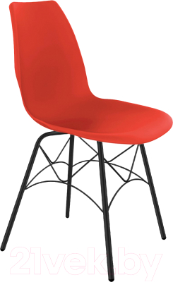 Стул Sheffilton SHT-ST29/S107 (красный RAL3020/черный муар) - фото