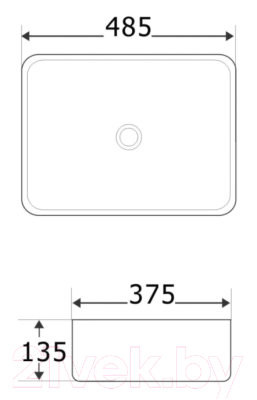 Умывальник Invena См Nyks CE-11-005-C