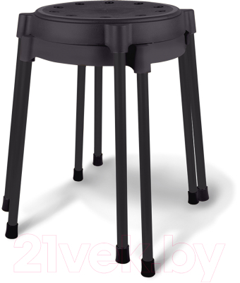 Табурет Sheffilton SHT-S36 (черный/черный)