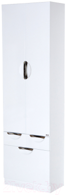 Шкаф-пенал для ванной Misty Жасмин 60 / П-Жас05060-011К2Я