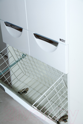 Шкаф-пенал для ванной Misty Жасмин 60 / П-Жас05060-011К2Я