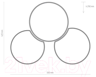 Люстра TK Lighting Mona Gold 3445