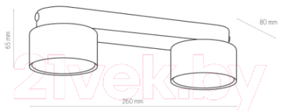 Потолочный светильник TK Lighting Space Black 3399