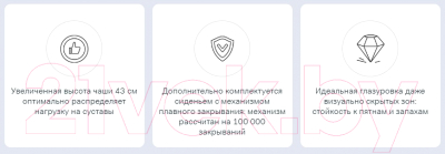 Унитаз напольный AM.PM Spirit FlashClean C708600WH