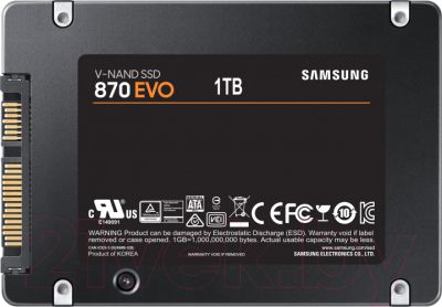 SSD диск Samsung 870 Evo 1TB (MZ-77E1T0BW)