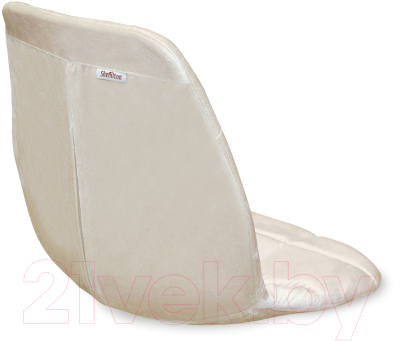 Стул барный Sheffilton SHT-ST29-C/S94 (жемчужный/прозрачный лак/черный)