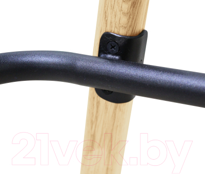 Стул барный Sheffilton SHT-ST29-C/S94 (жемчужный/прозрачный лак/черный)