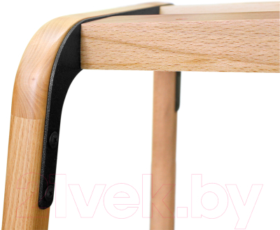 Стул барный Sheffilton SHT-ST29-C/S94 (жемчужный/прозрачный лак/черный)