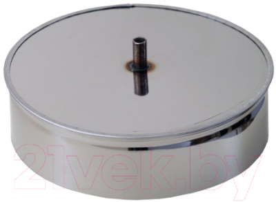 Стакан для дымохода Везувий 0.5мм д.115 (с конденсатоотводом) - фото