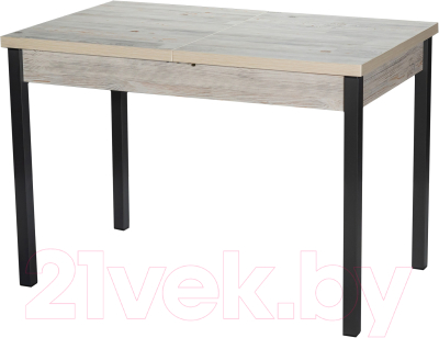 Обеденный стол Древпром Денвер М65 110-140x68 - фото