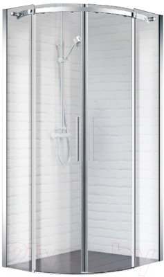 Душевой уголок BelBagno ACQUA-R-2-100-C-Cr - фото