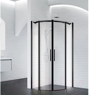 Душевой уголок BelBagno ACQUA-R-2-90-C-NERO