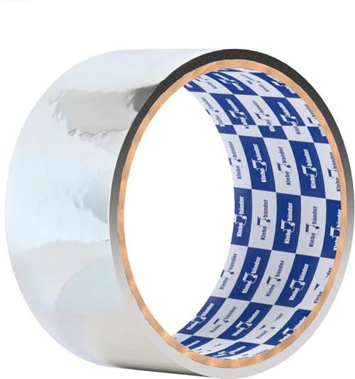 Лента металлизированная Klebebander 50ммx10м - фото