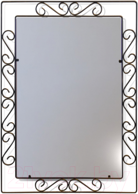 Зеркало Sheffilton Грация 628 / 743338 (черный) - фото