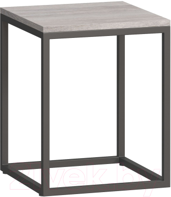 Журнальный столик Loftyhome Мальборк 3 / mb020304 (смоук) - фото