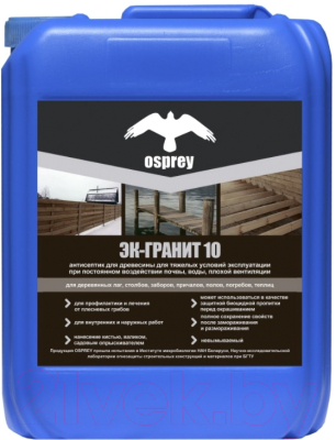 Антисептик для древесины Osprey Эк-Гранит 10% - фото