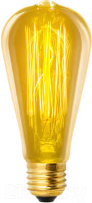Лампа Uniel Vintage IL-V-ST64-60/GOLDEN/E27 VW02 / UL-00000482 - фото