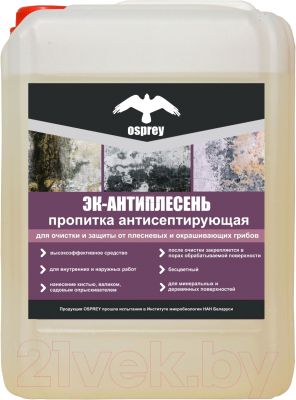 Пропитка для фасадов и стен Osprey Эк-Антиплесень - фото