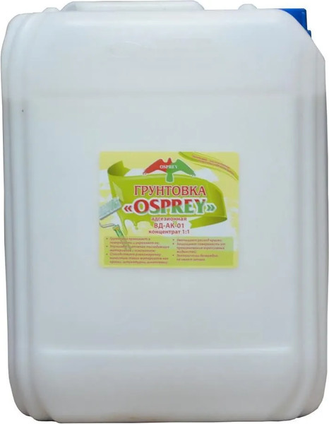 Грунтовка Osprey ВД-АК-01 адгезионная концентрат 1:1 - фото