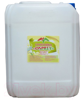 Грунтовка Osprey ВД-АК-01 адгезионная концентрат 1:1 - фото
