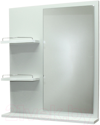 Зеркало СанитаМебель Сизаль 94.600 (левый) - фото