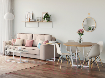 Обеденный стол Loftyhome Мальборк 4 mb050405